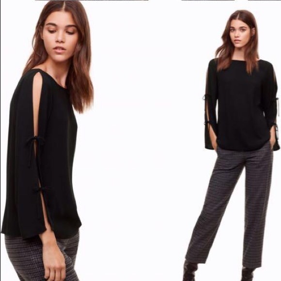 Aritzia Wilfred Pozzi Blouse - Picture 2 of 5